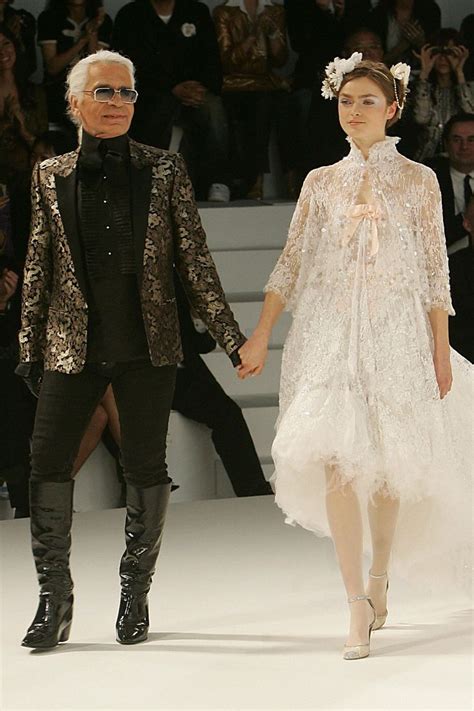 karl lagerfeld chanel 2010 show|karl lagerfeld most famous work.